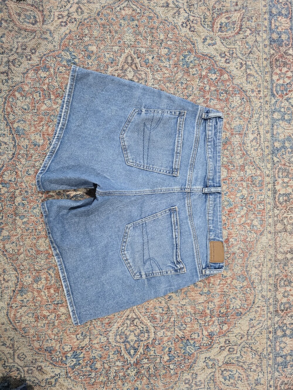 AEO American Eagle Low Rise Baggy Short Jort sz 2